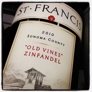 St. Francis Old Vines Zin 10